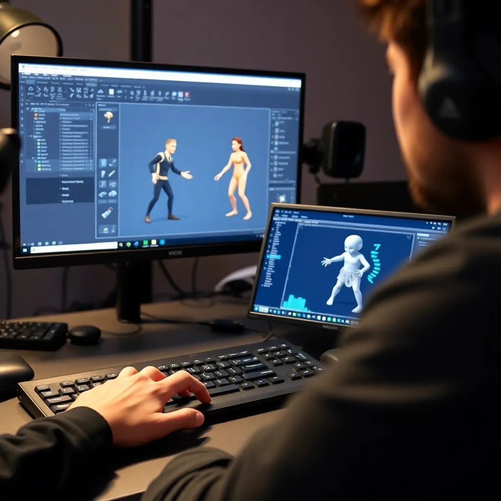 Animadora española profesional sonriendo a la cámara