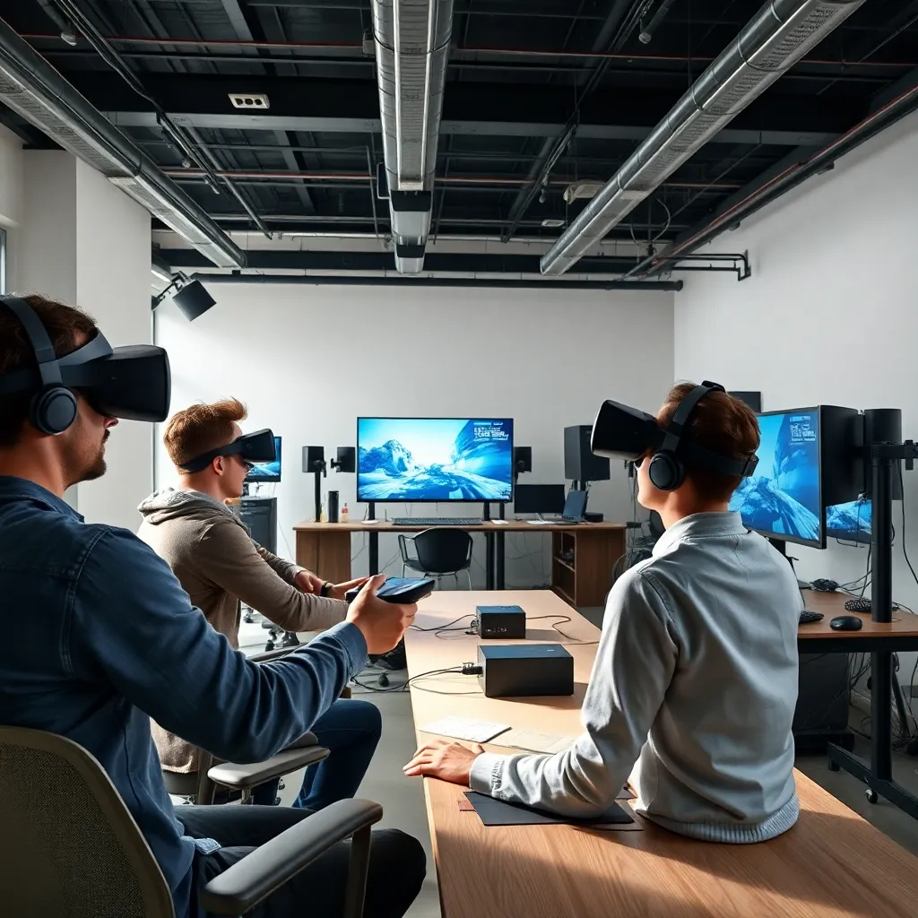 Animador 3D español trabajando en un personaje detallado en su estación de trabajo profesional